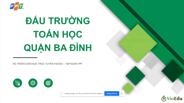 Tập huấn công tác triển khai cuộc thi “Đấu trường Toán học” năm học 2021 - 2022