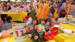 HỘI THI NẤU ĂN BỮA CƠM GIA ĐÌNH CHÀO MỪNG NGÀY PHỤ NỮ VIỆT NAM 20-10 CỦA LIÊN ĐOÀN LAO ĐỘNG QUẬN BA ĐÌNH