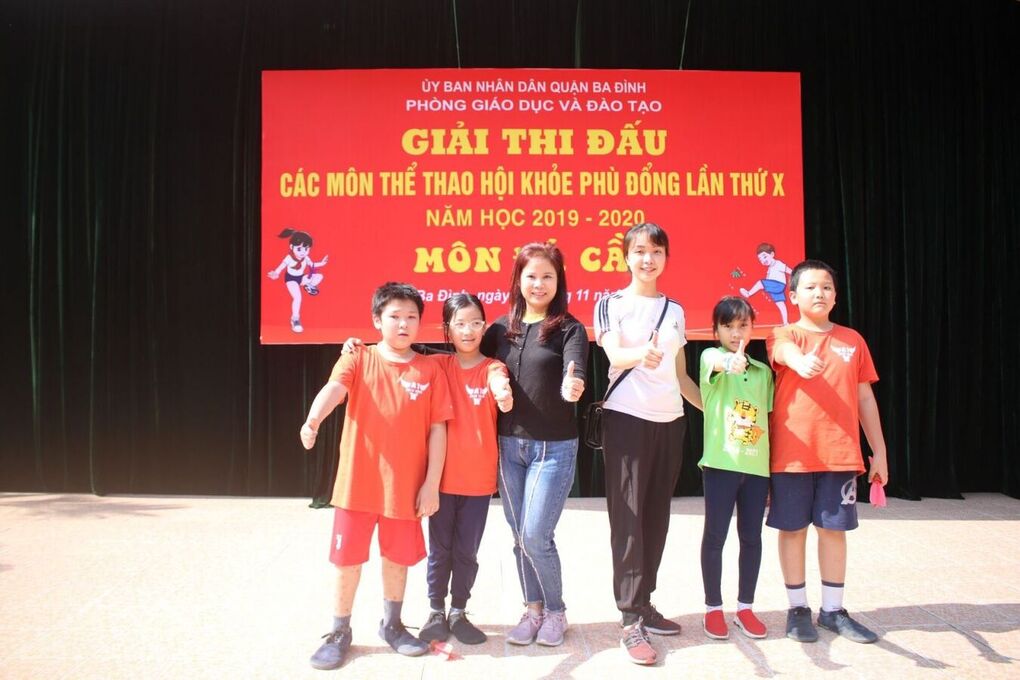 GIẢI THI ĐẤU ĐÁ CẦU HỌC SINH QUẬN BA ĐÌNH NĂM HỌC 2019-2020 CỦA TRƯỜNG TIỂU HỌC NGUYỄN BÁ NGỌC