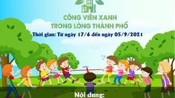 Triển khai cuộc thi vẽ tranh Công viên xanh trường em 2021