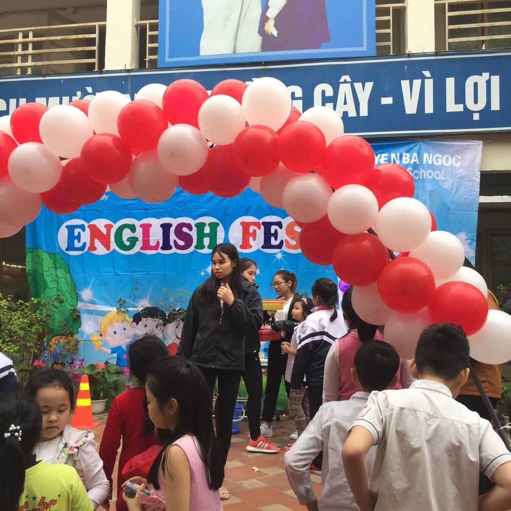 TƯNG BỪNG HỘI CHỢ XUÂN KỶ HỢI 2019 TẠI TRƯỜNG TIỂU HỌC NGUYỄN BÁ NGỌC