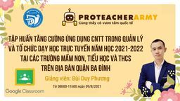 Tập huấn đáp ứng yêu cầu chuyển đổi số giáo dục trong thời đại 40  Chuyên đề 2 Sử dụng Google Classroom