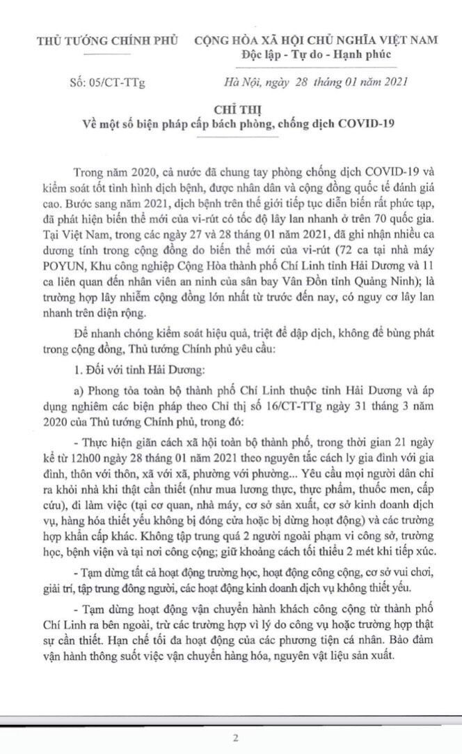 MỘT SỐ BIỆN PHÁP CẤP BÁCH PHÒNG CHỐNG DỊCH COVID 19