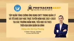 Tập huấn đáp ứng yêu cầu chuyển đổi số giáo dục trong thời đại 40 – Chuyên đề 5 Sử dụng Google Drive