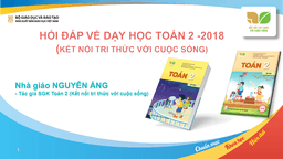Giáo viên khối 2,3 trường Tiểu học Nguyễn Bá Ngọc tham gia bồi dưỡng chuyên môn môn Toán – Bộ sách“ Kết nối tri thức với cuộc sống”