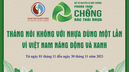 Hưởng ứng chương trình "Tháng nói không với nhựa dùng một lần"
