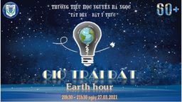 Hưởng ứng sự kiện "Giờ Trái đất năm 2021"