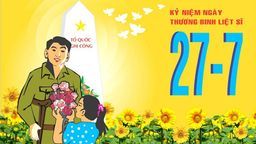 Tuyên truyền kỷ niệm 74 năm ngày Thương binh - Liệt sĩ ( 27/7/1947 - 27/7/2021 )