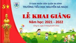 5/9/2021 - một lễ khai giảng đặc biệt
