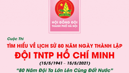 Phát động cuộc thi trực tuyến “80 năm Đội ta lớn lên cùng đất nước”