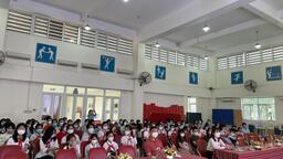 Tập huấn Ban chỉ huy Liên đội và tuyên truyền Luật trẻ em năm học 2021 - 2022