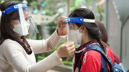 Hà Nội: Diễn tập xử lý khi học sinh tiểu học là F0 tại trường