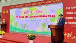Quận Ba Đình: Phát động Tết trồng cây Xuân Nhâm Dần 2022