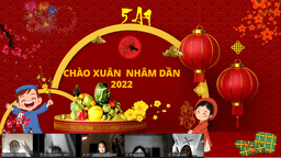 Tết “gõ cửa” từng lớp học trực tuyến