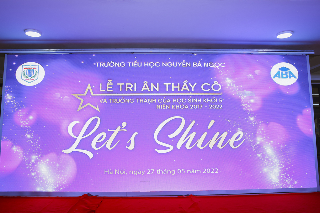 Hãy tỏa sáng - Thông điệp ý nghĩa từ Lễ tri ân và trưởng thành của học sinh khối 5 niên khóa 2017 - 2022