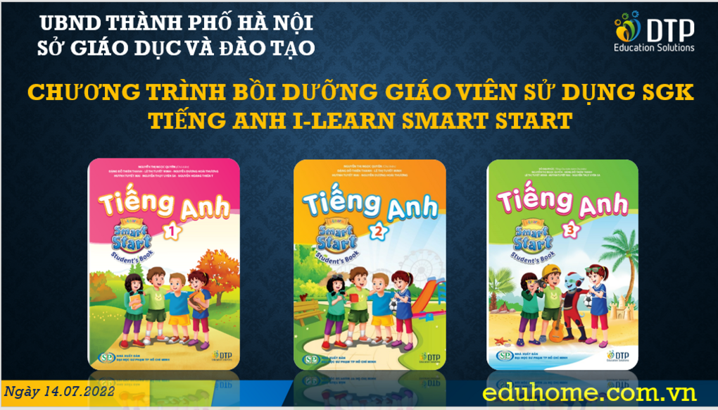 Giáo viên trường Tiểu Học Nguyễn Bá Ngọc tham gia tập huấn SGK Tiếng Anh lớp 3