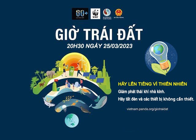 Hưởng ứng chiến dịch Giờ Trái đất năm 2023 lan toả thông điệp “Tiết kiệm điện - Thành thói quen”