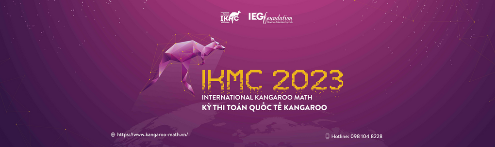 Thông báo về Kỳ thi Toán Quốc tế Kangaroo IKMC 2023