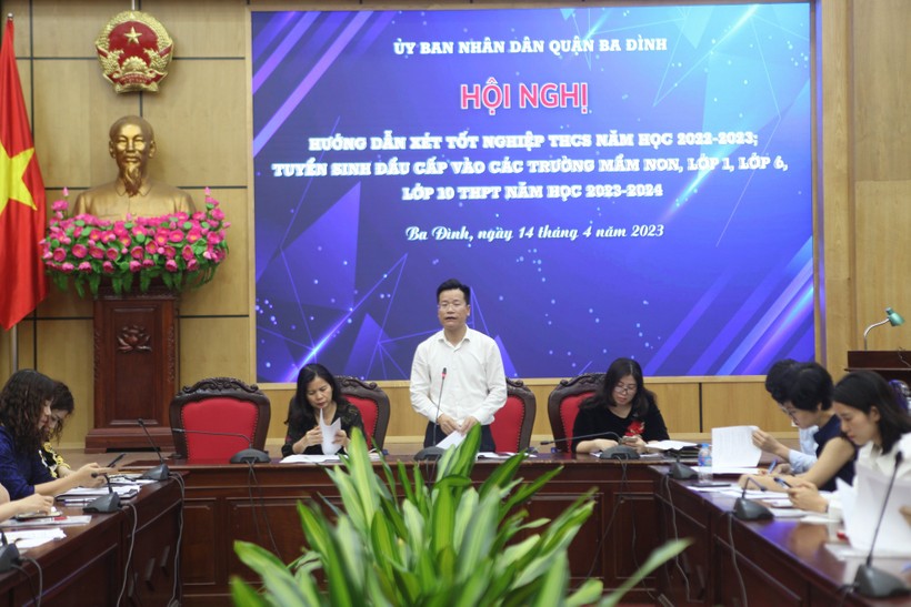 Quận Ba Đình không để xảy ra quá tải trong tuyển sinh đầu cấp