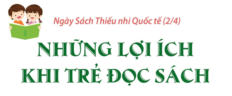 Ngày sách Thiếu nhi quốc tế 2/4: Những lợi ích khi trẻ đọc sách