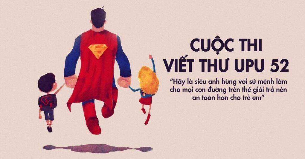 Lùi thời hạn nhận bài tham dự Cuộc thi Viết thư Quốc tế UPU lần thứ 52
