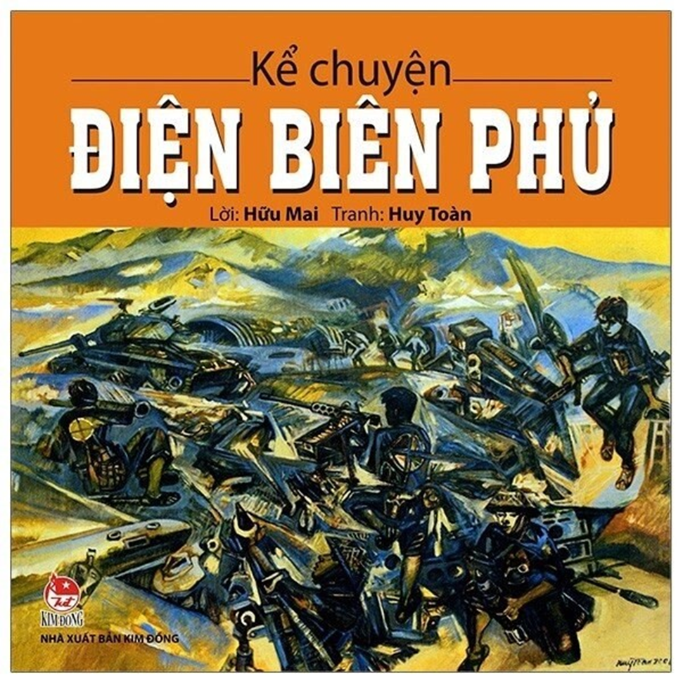 Thư viện Nguyễn Bá Ngọc giới thiệu sách “Kể chuyện Điện Biên Phủ” của nhà xuất bản Kim Đồng.