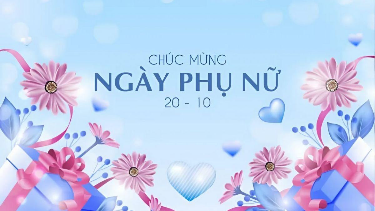 Học sinh trường Tiểu học Nguyễn Bá Ngọc vui tươi chào mừng Ngày Phụ nữ Việt Nam 20/10