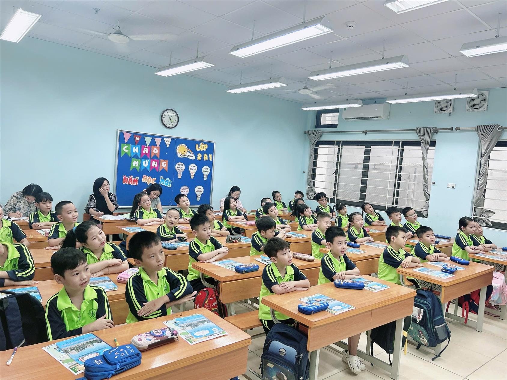 Say mê học Toán cùng học sinh lớp 2A1