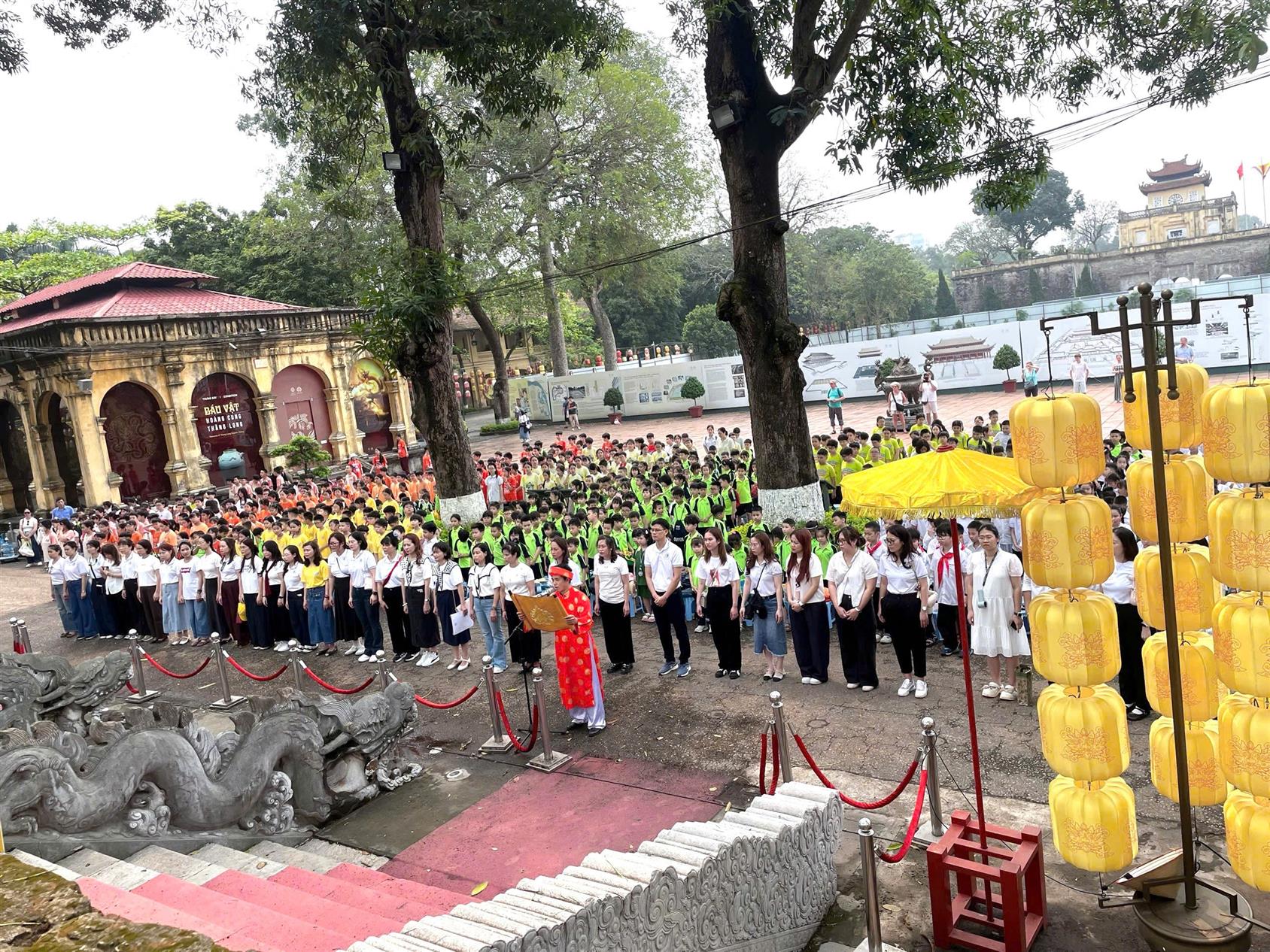 Trải nghiệm học tập ngoại khóa tại Hoàng Thành Thăng Long – Hành trình chạm vào lịch sử