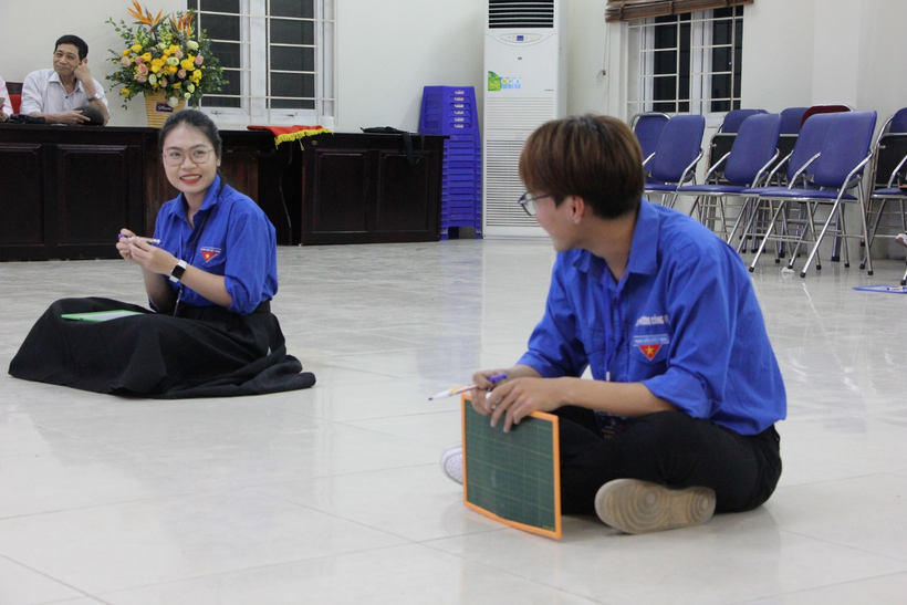 A few people sitting on the floor

Description automatically generated with low confidence