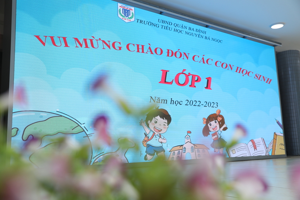 Đón HS lớp 1 năm học 2022 - 2023