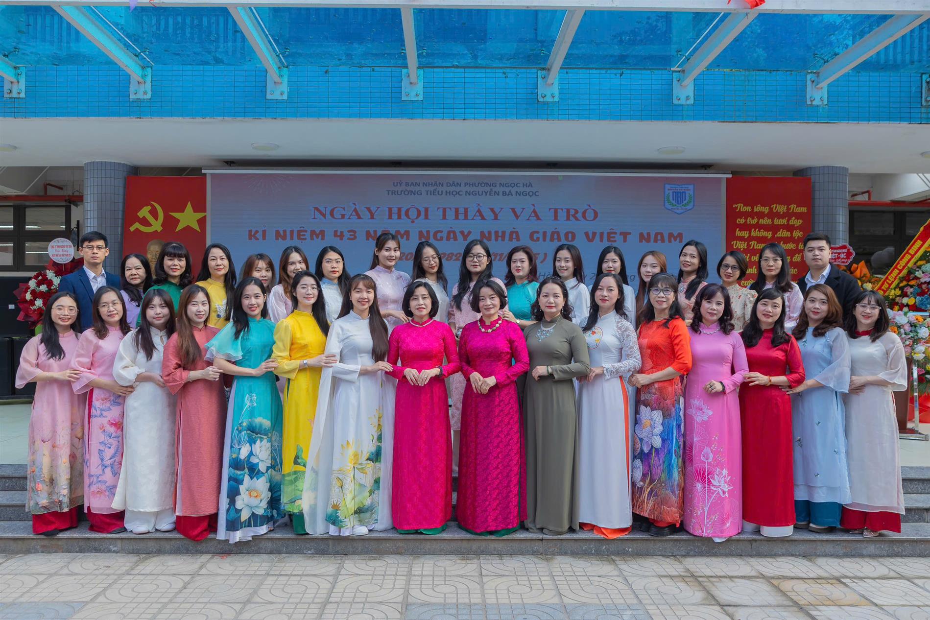 Trường Tiểu học Nguyễn Bá Ngọc tưng bừng tổ chức lễ kỷ niệm Ngày Nhà giáo Việt Nam 20/11