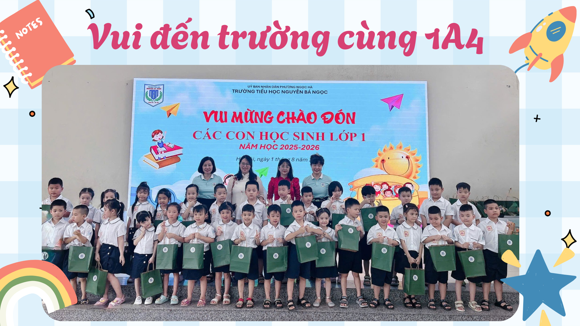 Vui đến trường cùng 1A4