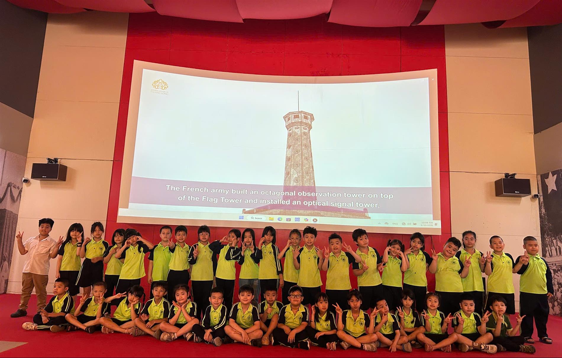 HỌC SINH LỚP 2A4 TRƯỜNG TIỂU HỌC NGUYỄN BÁ NGỌC THAM GIA HOẠT ĐỘNG TRẢI NGHIỆM TẠI HOÀNG THÀNH THĂNG LONG