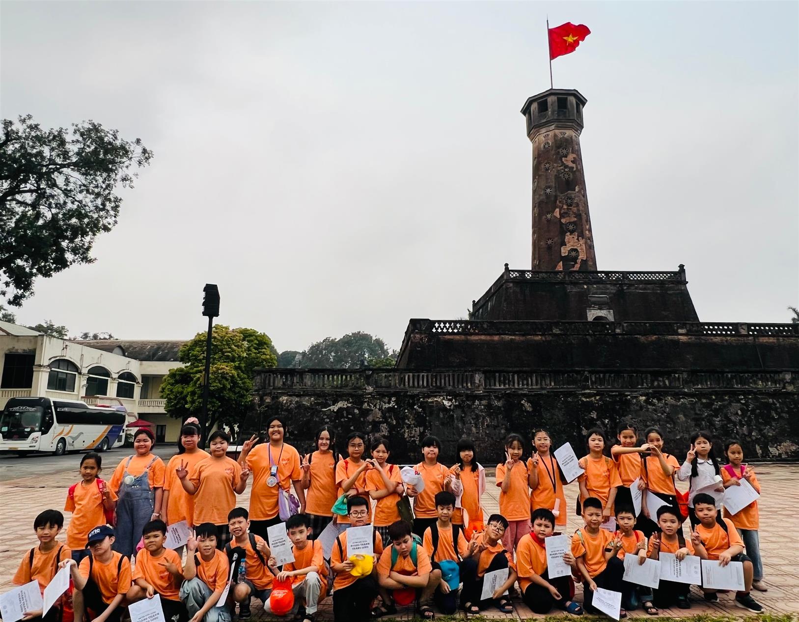 HÀNH TRÌNH Ý NGHĨA CỦA HỌC SINH LỚP 4A3 TẠI HOÀNG THÀNH THĂNG LONG
